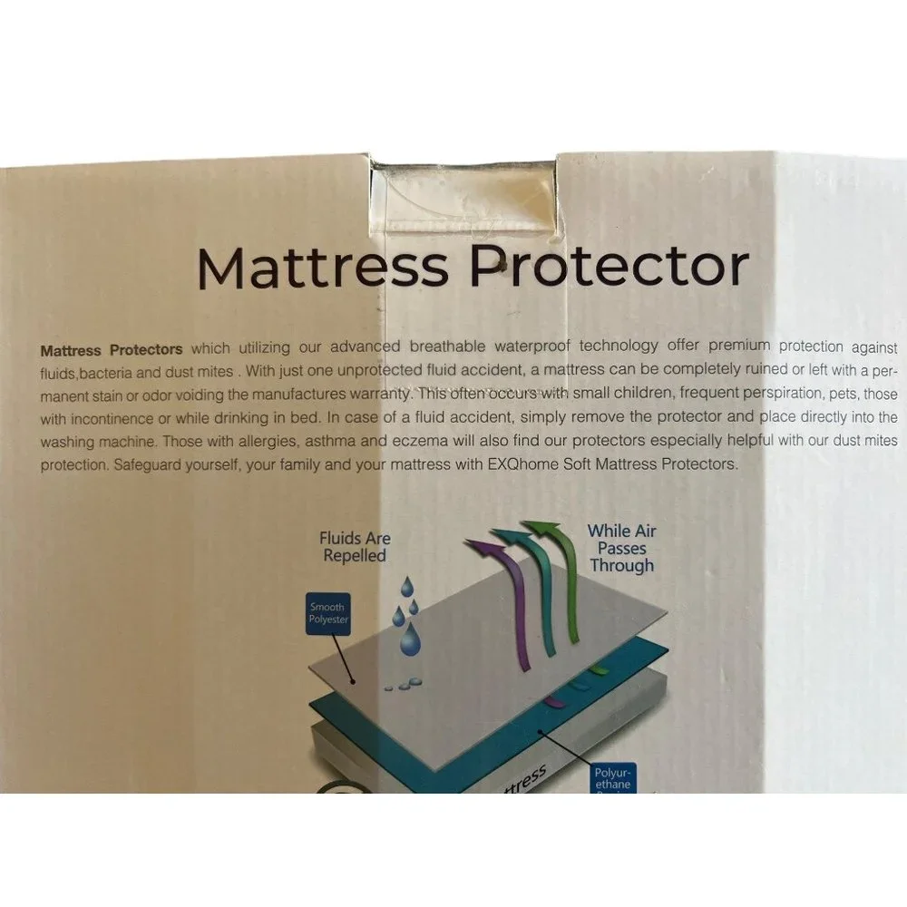 New EXQ Mattress Protector XL Twin